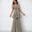 Mint green mirror work peplum top and gharara set, Aina Karée