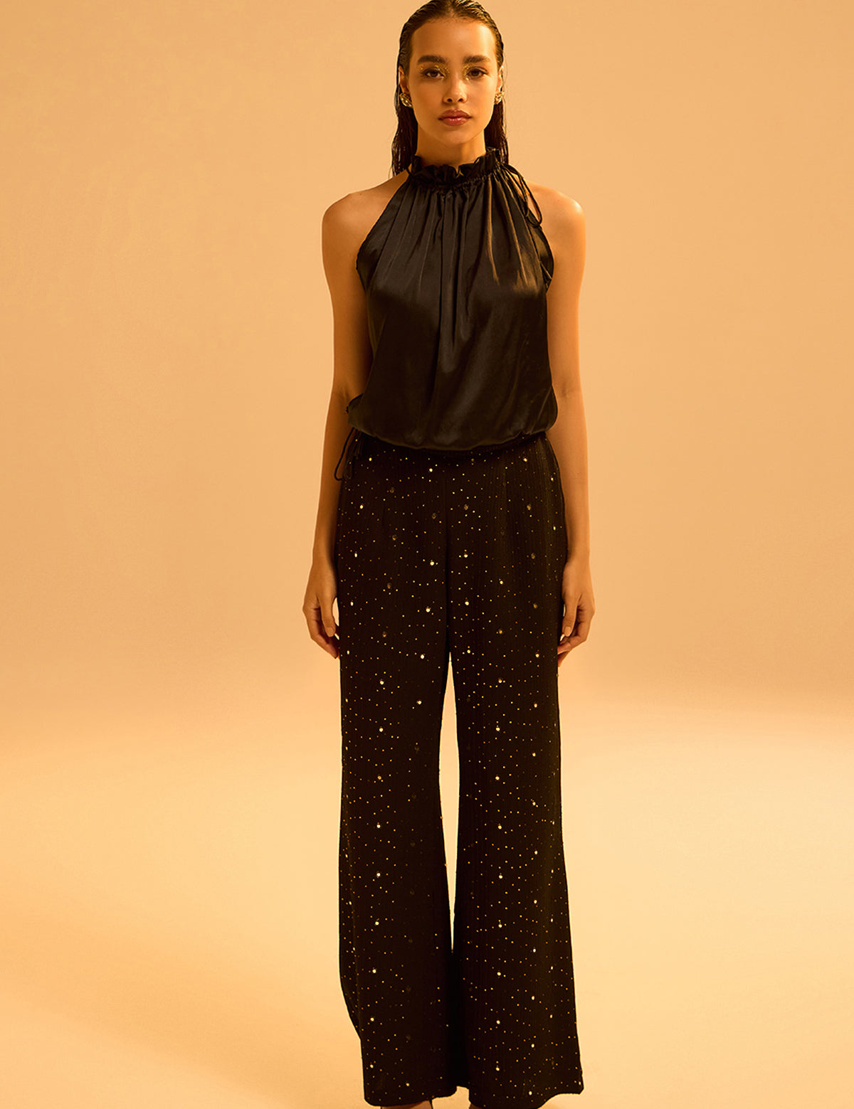 Black T-Shirt Top – Aina Karée